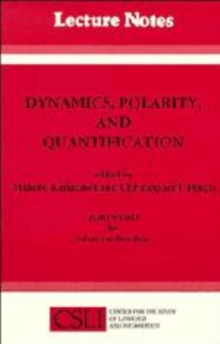 Image for Dynamics, Polarity and Quantification