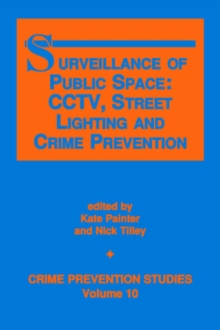 Image for Surveillance of public space  : CCTV, street lighting and crime prevention