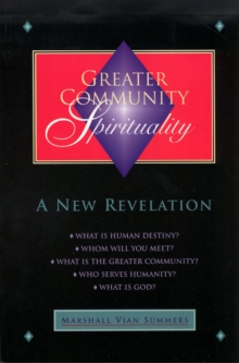 Image for Greater community spirituality: a new revelation
