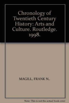 Image for Chronology of Twentieth Century History: Arts and Culture
