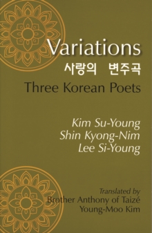 Image for Variations : Three Korean Poets