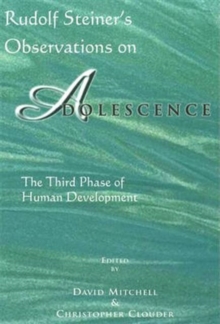 Image for Rudolf Steiner's Observations on Adolescence