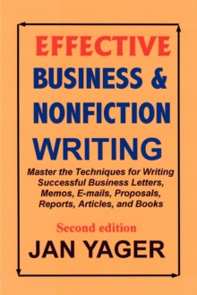 Image for Effective Business & Nonfiction Writing