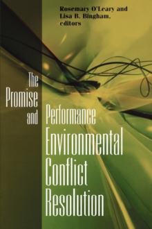 Image for Promise and Performance Of Environmental Conflict Resolution
