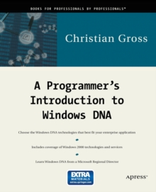 Image for A Programmer's Introduction to Windows DNA