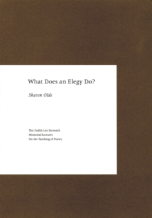 Image for What Does an Elegy Do?