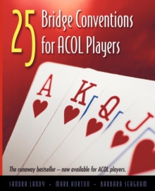 Image for 25 bridge conventions for ACOL players