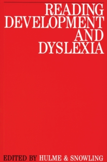 Image for Reading Development and Dyslexia