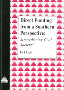 Image for Direct Funding from a Southern Perspective : Strengthening Civil Society?