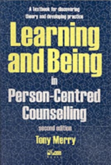Image for Learning and being in person-centred counselling