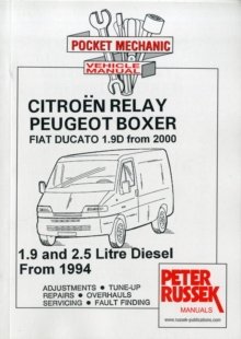 Image for Citroen Relay, Peugeot Boxer, Fiat Ducato 1.9D from 2000