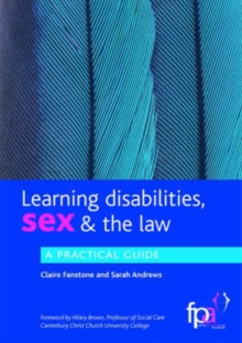 Image for Learning Disabilities, Sex and the Law