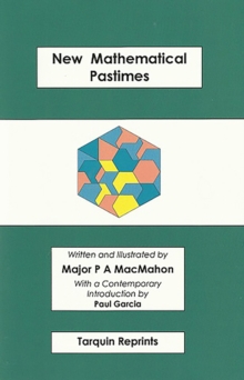 Image for New Mathematical Pastimes