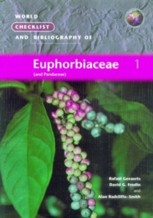 Image for World Checklist and Bibliography of Euphorbiaceae (and Pandaceae)