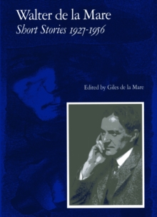 Image for Walter de la Mare, Short Stories 1927-1956