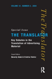 Image for Key Debates in the Translation of Advertising Material