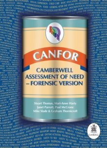 Image for CANFOR: Camberwell Assessment of Need Forensic Version