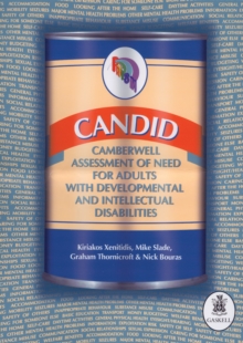 Image for CANDID  : Camberwell Assessment of Need for Adults with Developmental and Intellectual Disabilities