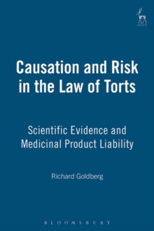 Image for Causation and Risk in the Law of Torts