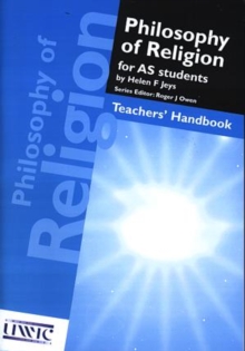 Image for Philosophy of Religion for AS Students: Teachers' Handbook
