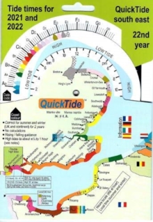 Image for QuickTide south east: tide times for 2021 and 2022, 22nd year
