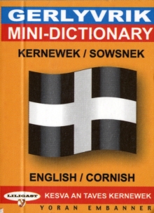 Image for Mini-dictionary, English-Cornish