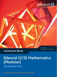 Image for Edexcel GCSE Maths: Modular Foundation Homework book
