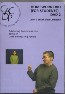 Image for Level 2 British Sign Language Homework DVD (for Students) Disc 2
