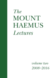 Image for The Mount Haemus Lectures Volume 2