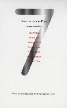Image for Seven American poets in conversation  : John Ashbery ... Richard Wilbur