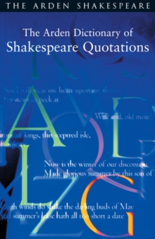 Image for The Arden dictionary of Shakespeare quotations