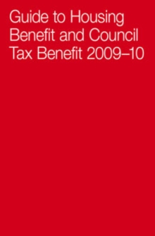 Image for Guide to housing benefit and council tax benefit 2009-10