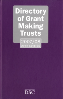 Image for Directory of grant making trusts, 2007/08