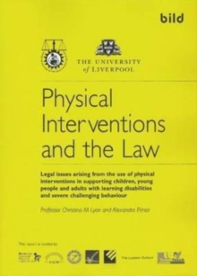 Image for Physical Interventions and the Law