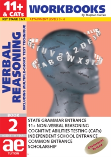 Image for 11+ Verbal Reasoning : Including Multiple Choice Test Technique