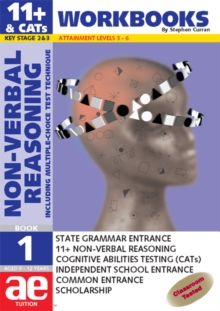 Image for 11+ Non-verbal Reasoning : Including Multiple Choice Test Technique