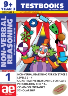 Image for 9+ (Year 3) Non-verbal Reasoning Testbook 1