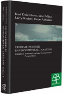Critical Issues in Environmental Taxation