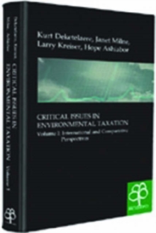 Critical Issues in Environmental Taxation