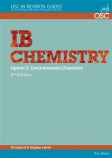 Image for IB Chemistry Option E - Environmental Chemistry Standard and Higher Level