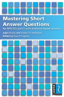 Image for Mastering Short Answer Questions for MRCOG Part 2 with CD-ROM