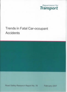 Image for Trends in Fatal Car-occupant Accidents