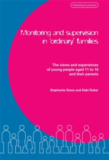 Image for Monitoring and Supervision in 'Ordinary' Families
