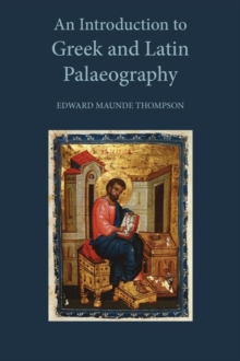 Image for An Introduction to Greek and Latin Palaeography