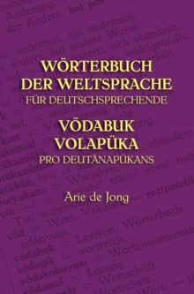 Image for Worterbuch Der Weltsprache Fur Deutschsprechende