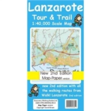 Image for Lanzarote Tour and Trail Map Map-Paper Version