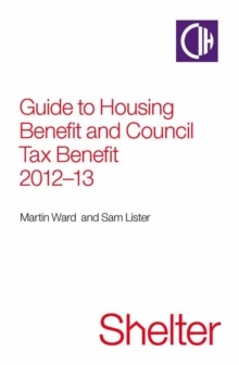 Image for Guide to housing benefit and council tax benefit, 2012-13