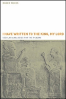 Image for I Have Written to the King, My Lord