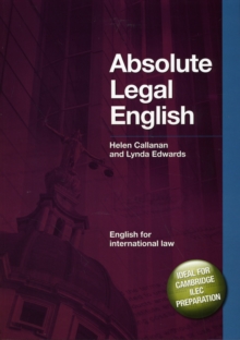 Image for DBE:ABSOLUTE LEGAL ENGLISH BK& CD