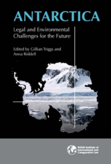 Image for Antarctica  : legal and environmental challenges for the future
